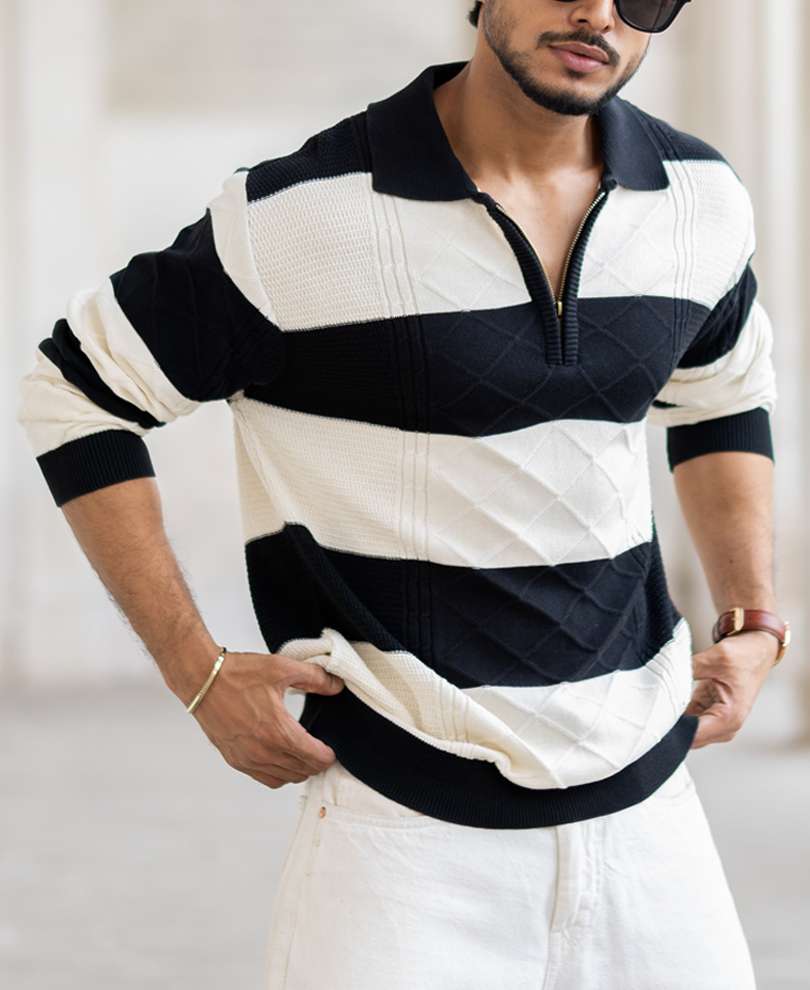 full hand t shirt with cap