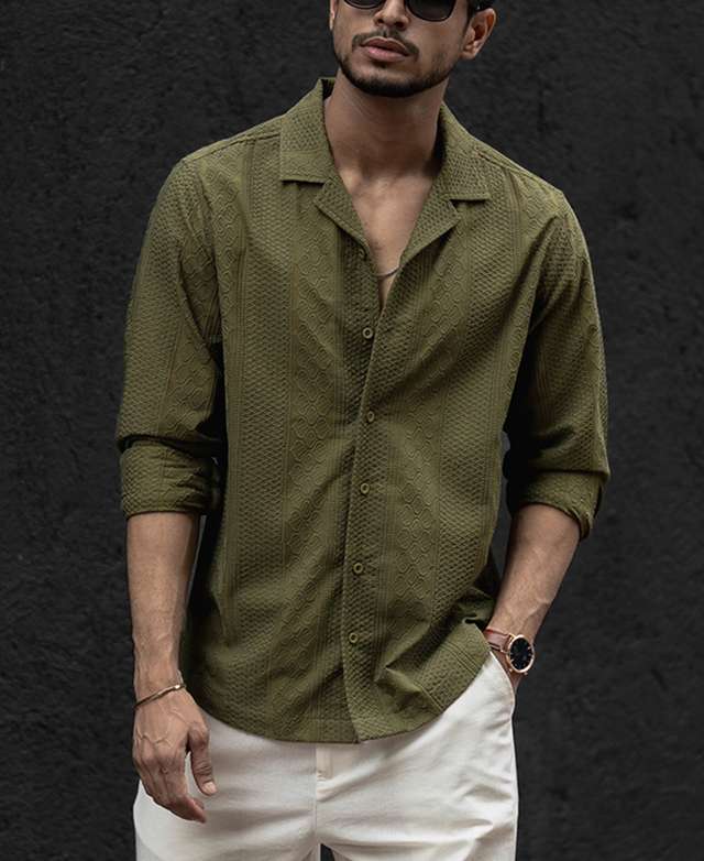 stylish full shirt for men
